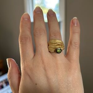 German Kabirski EDENIA PERIDOT RING
